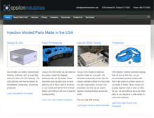 Tablet Screenshot of epsilonindustries.com